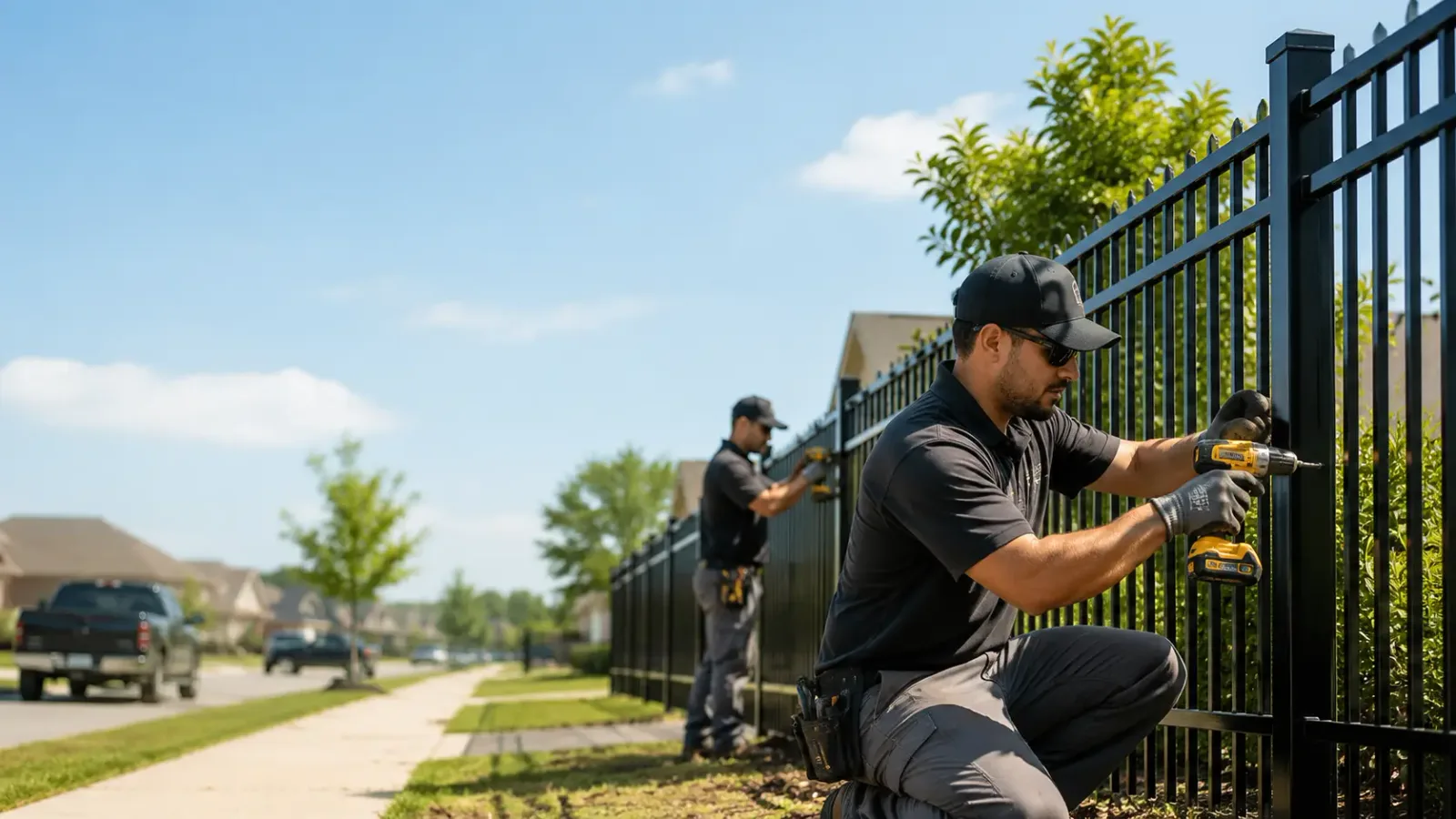 Metal Fence Installation in Black, MO